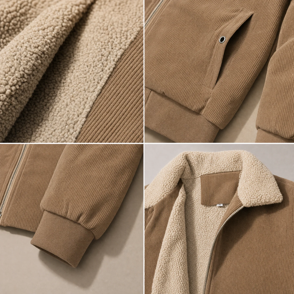 Mercer Corduroy Sherpa Jacket