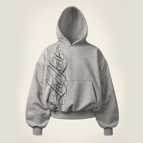 "LOVEYOURS" boxy hoodie